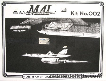 MAI 1/72 North American AGM-28 Hound Dog (GAM-77 / WS-131 